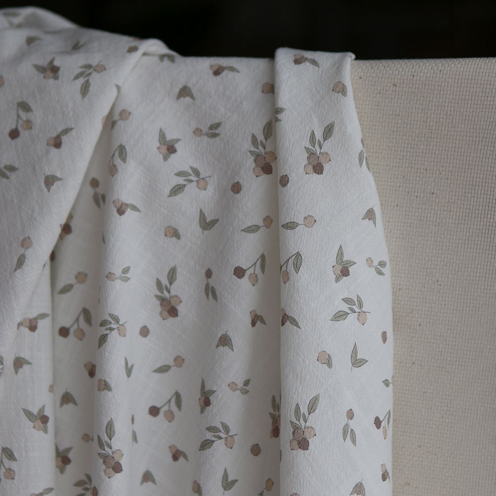 Hind - Coton lavé bio motif exclusif nature