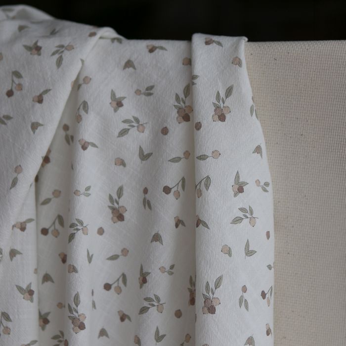 Hind - Coton lavé bio motif exclusif nature