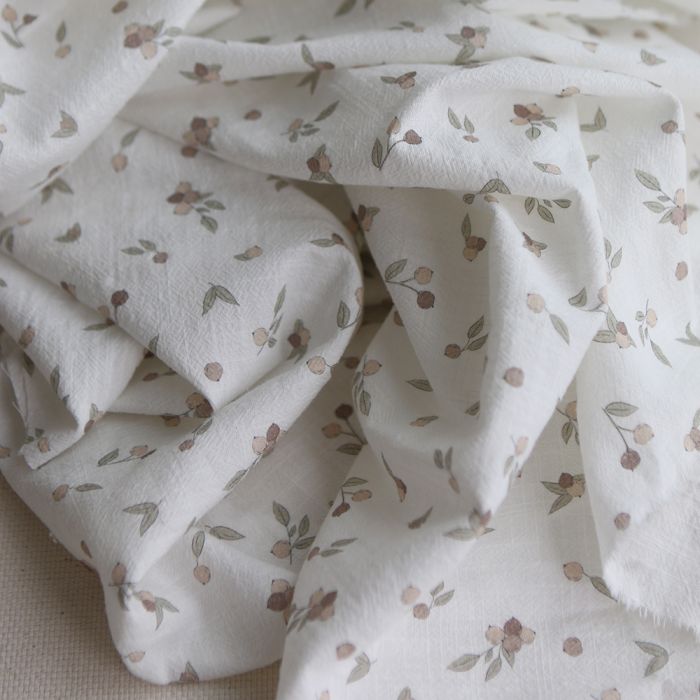 Hind - Coton lavé bio motif exclusif nature