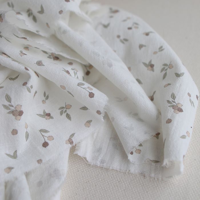 Hind - Coton lavé bio motif exclusif nature