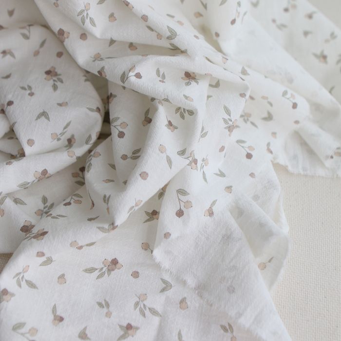 Hind - Coton lavé bio motif exclusif nature