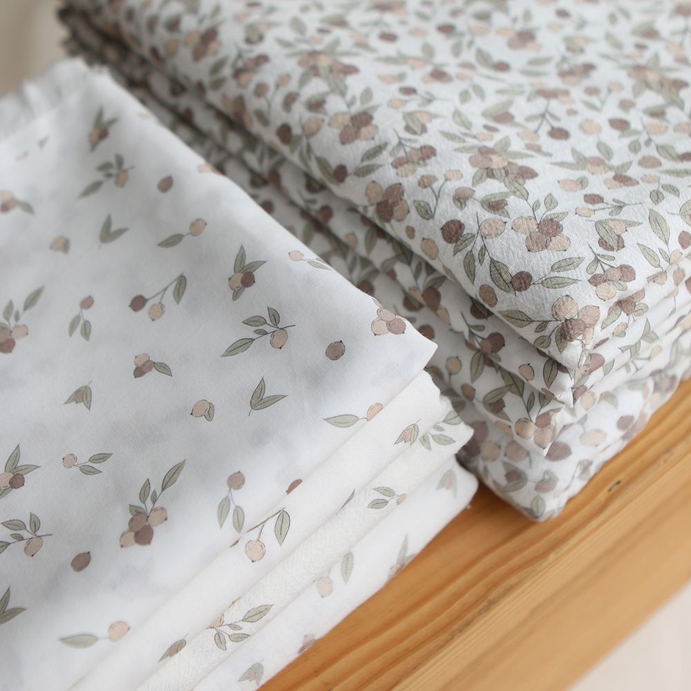 Hind - Coton lavé bio motif exclusif nature