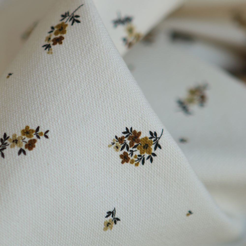 Laure - Toile de coton canvas motif exclusif cuir