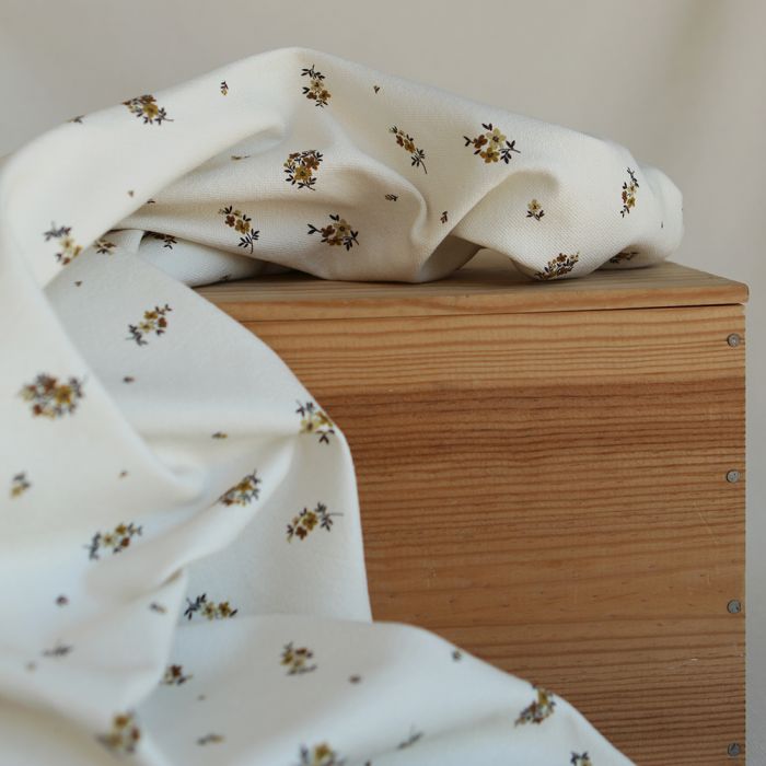 Laure - Toile de coton canvas motif exclusif cuir