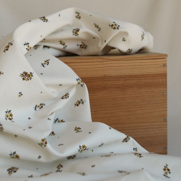 Laure - Toile de coton canvas motif exclusif cuir