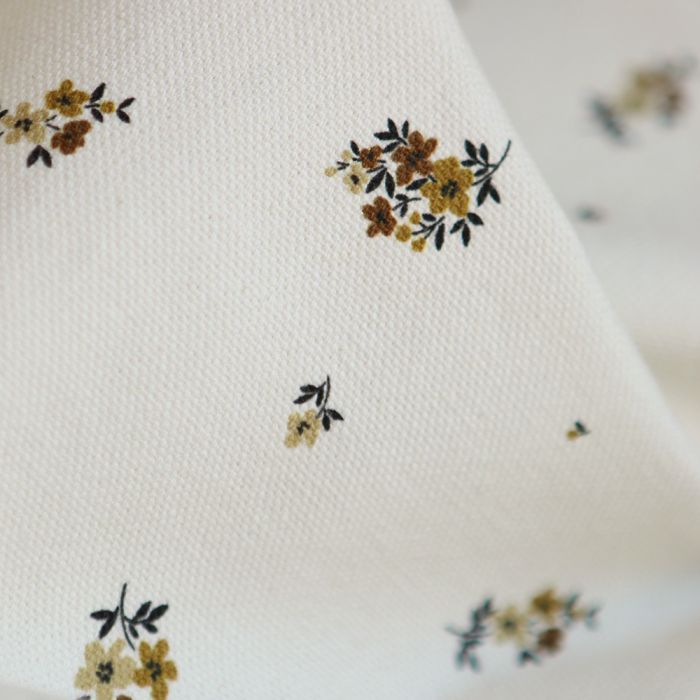 Laure - Toile de coton canvas motif exclusif cuir