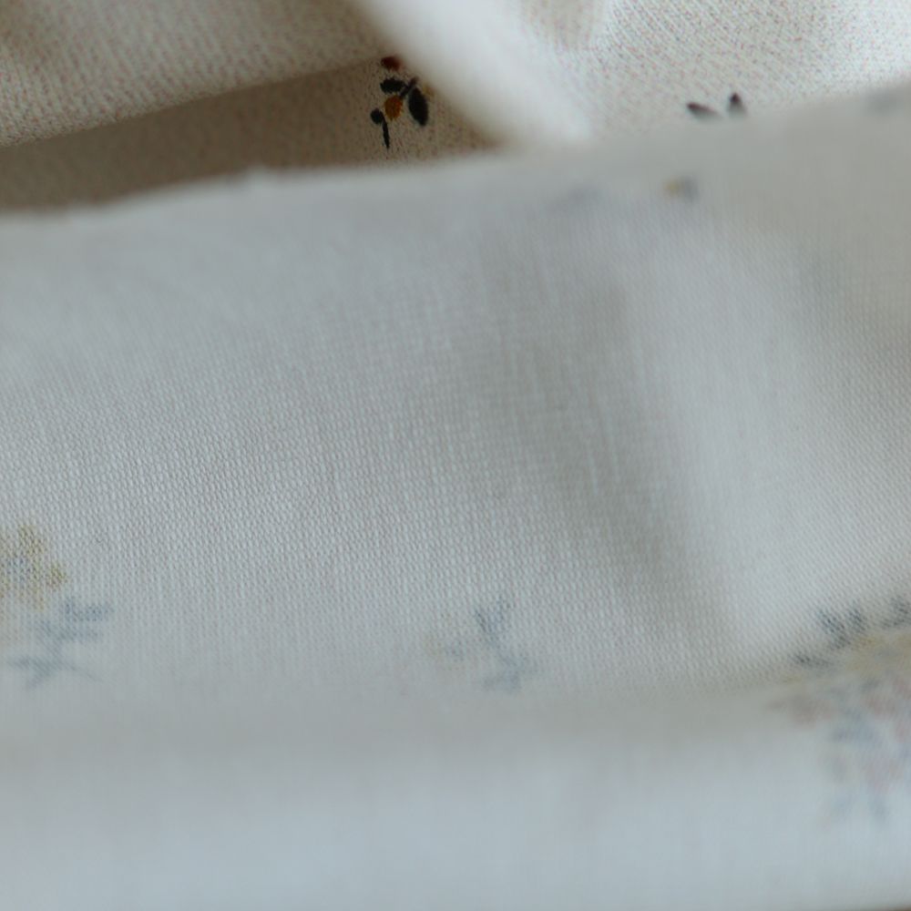 Laure - Jersey coton BIO motif exclusif Laure cuir