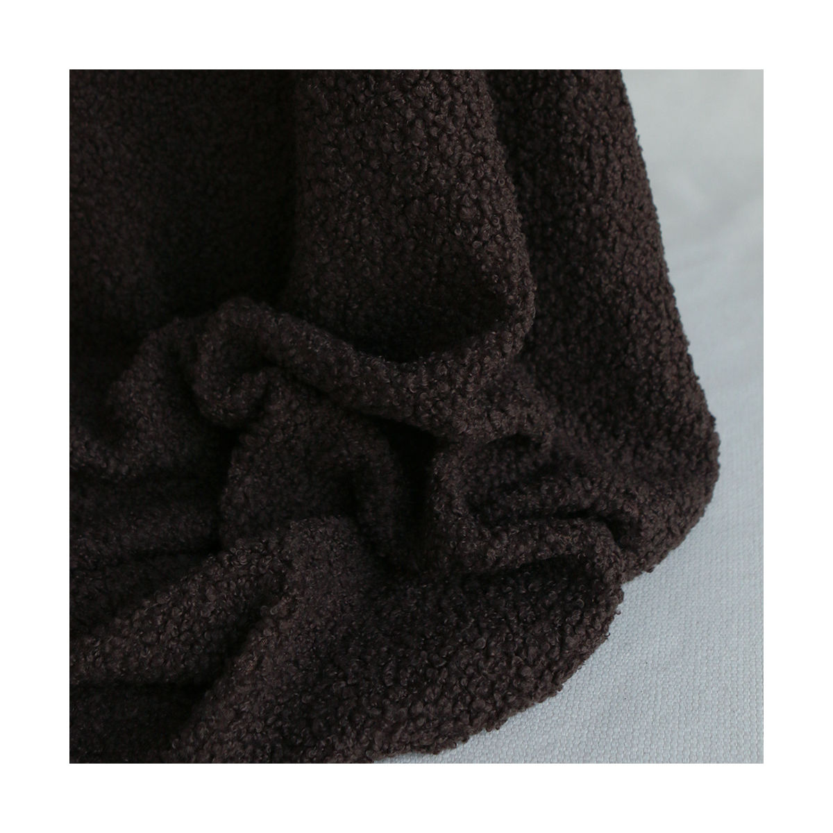Dolly - Teddy / moumoute sherpa bouclettes chocolat