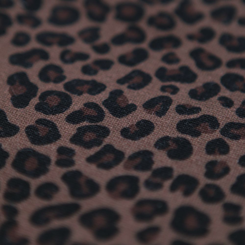 copy ofLea - Sweat mélange de coton bouclettes motif exclusif graou rosé brun