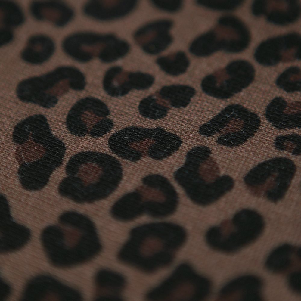 copy ofLea - Sweat mélange de coton bouclettes motif exclusif graou rosé brun