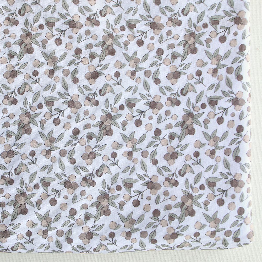 Hind Full - Sweat mélange de coton BIO bouclettes motif exclusif nature