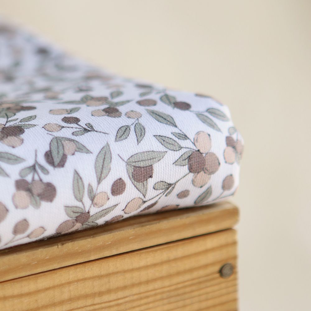 Hind Full - Sweat mélange de coton BIO bouclettes motif exclusif nature