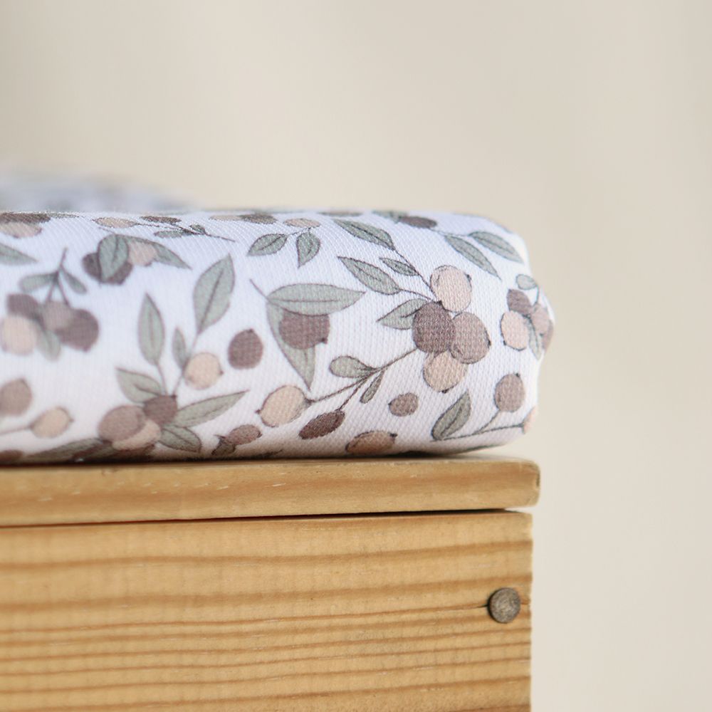 Hind Full - Sweat mélange de coton BIO bouclettes motif exclusif nature
