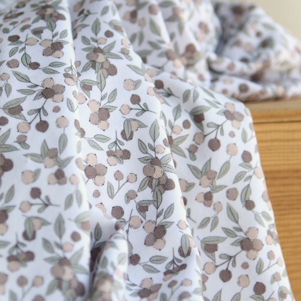 Hind Full - Sweat mélange de coton BIO bouclettes motif exclusif nature