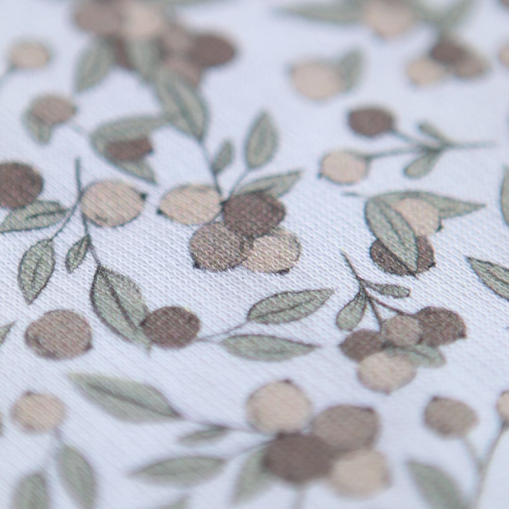 Hind Full - Sweat mélange de coton BIO bouclettes motif exclusif nature