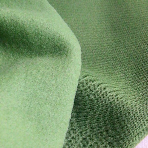 Jogging sweat coton gratté vert olive