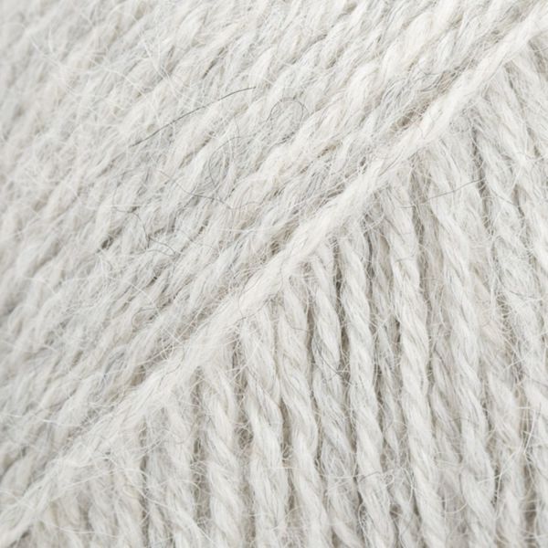 Gris perle clair chiné – Laine DROPS Alpaca 100 % alpaga, 50 g / 167 m