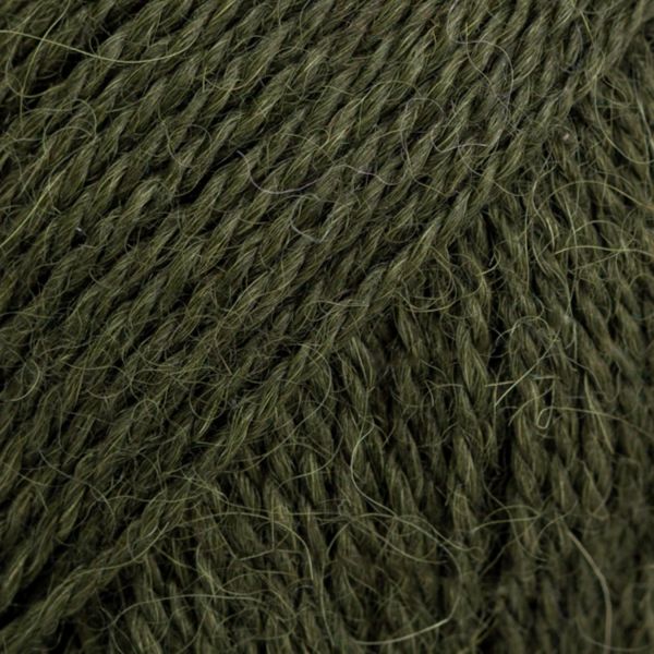Vert forêt foncé – Laine DROPS Alpaca 100 % alpaga, 50 g / 167 m