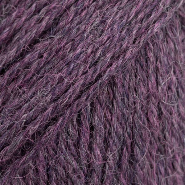 Violet brume chiné – Laine DROPS Alpaca 100 % alpaga, 50 g / 167 m