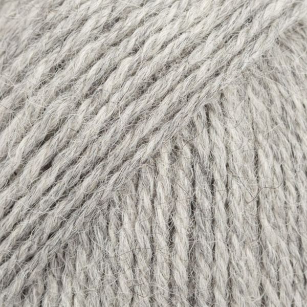Gris clair chiné – Laine DROPS Alpaca 100 % alpaga, 50 g / 167 m