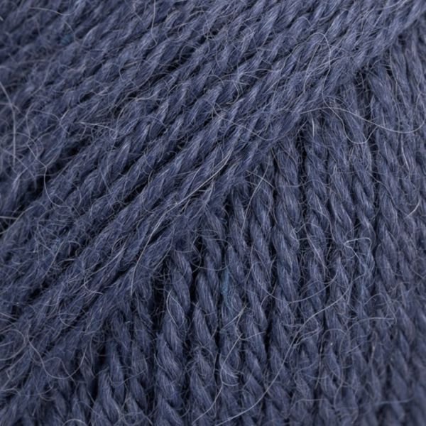 Bleu indigo foncé – Laine DROPS Alpaca 100 % alpaga, 50 g / 167 m