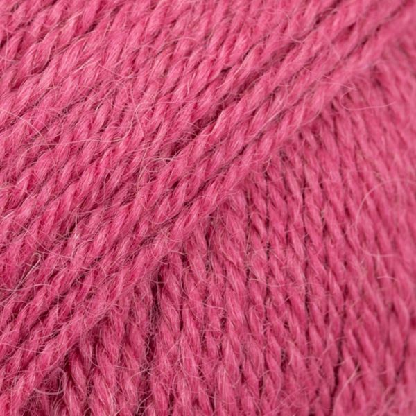 Rose framboise – Laine DROPS Alpaca 100 % alpaga, 50 g / 167 m