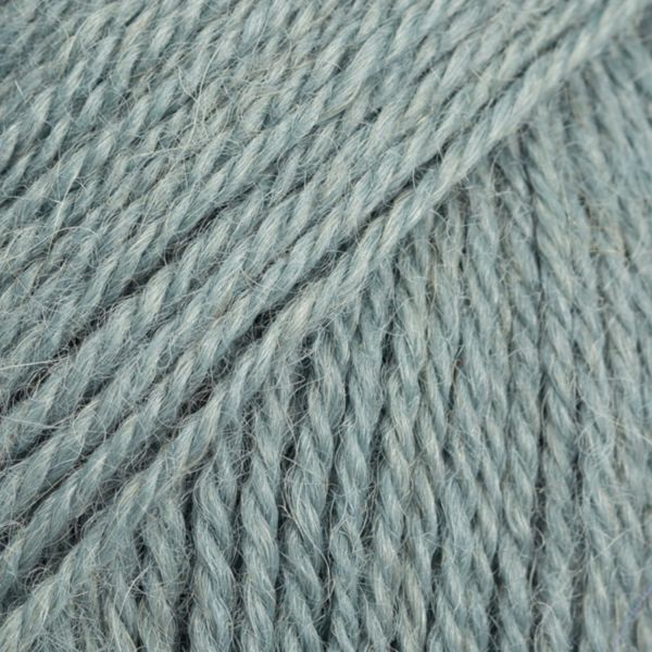 Bleu minéral – Laine DROPS Alpaca 100 % alpaga, 50 g / 167 m