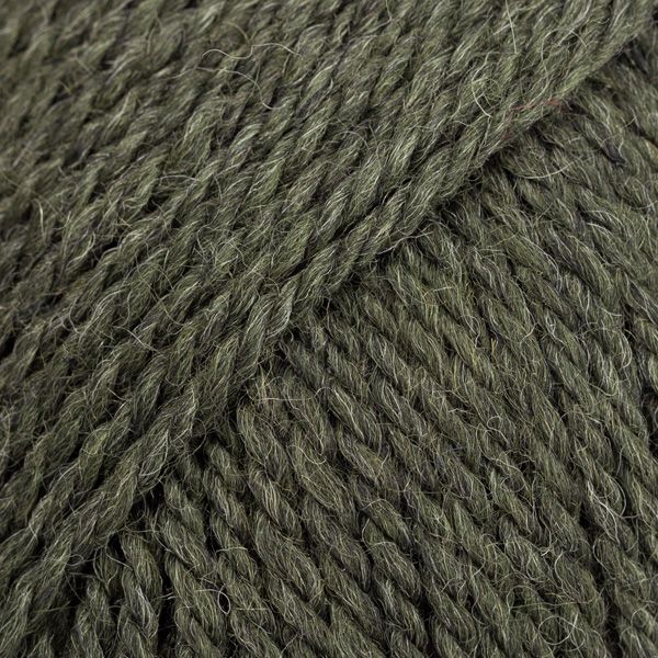 Vert olive – Laine DROPS Alaska pure laine, 50 g / 70 m