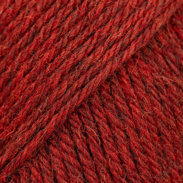 Orange paprika chiné – Laine DROPS Saga pure laine, 50 g / 100 m
