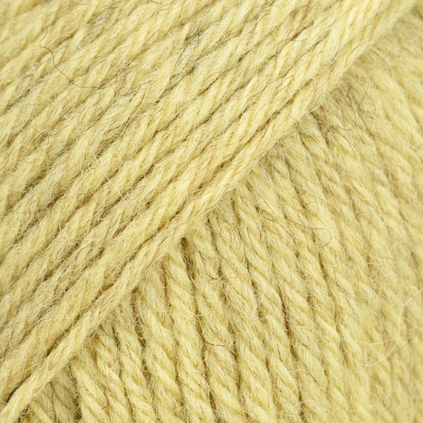 Vert anis pâle chiné – Laine DROPS Saga pure laine, 50 g / 100 m