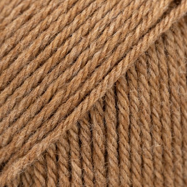Beige amande chiné – Laine DROPS Saga pure laine, 50 g / 100 m
