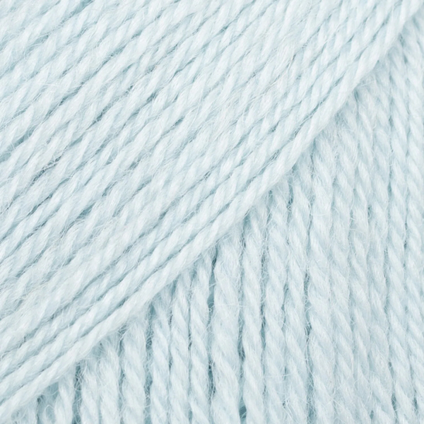 Gris brume matinale – Laine DROPS Flora laine et alpaga, 50 g / 210 m