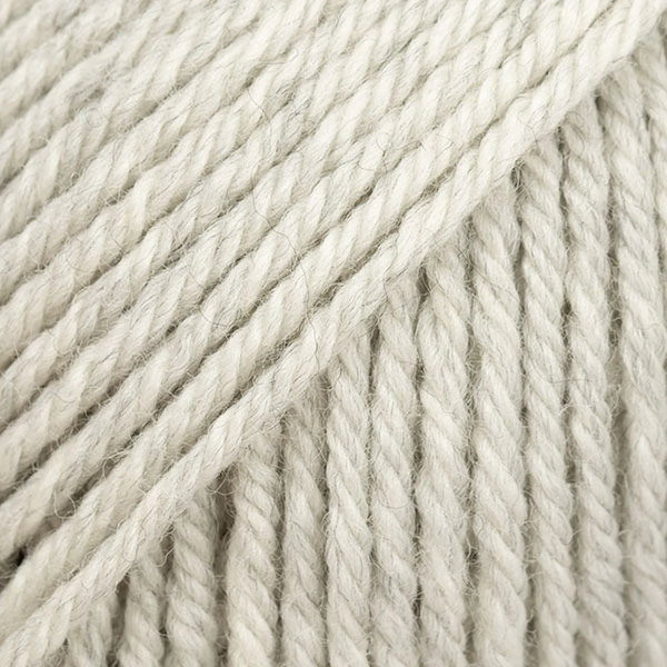 Gris perle chiné – Laine DROPS Daisy mérinos extrafine, 50 g / 110 m