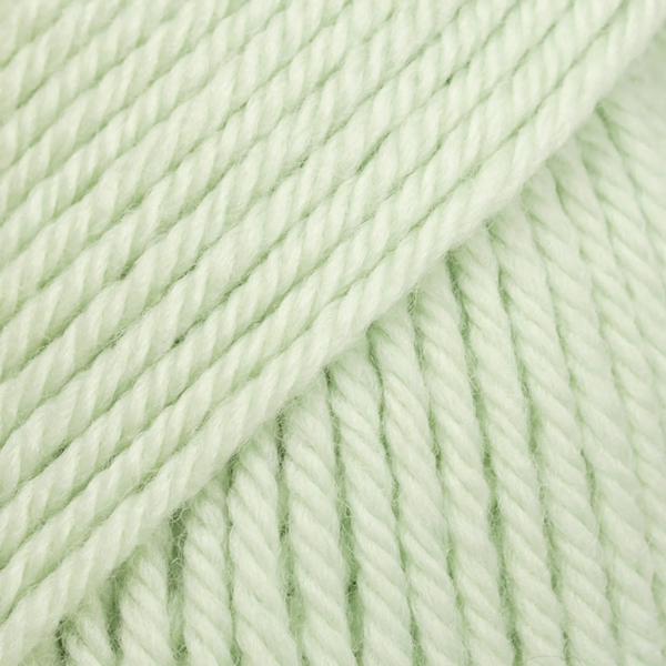 Vert pistache – Laine DROPS Daisy mérinos extrafine, 50 g / 110 m