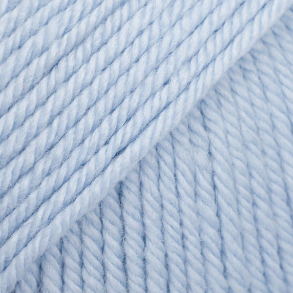 Bleu clair – Laine DROPS Daisy mérinos extrafine, 50 g / 110 m