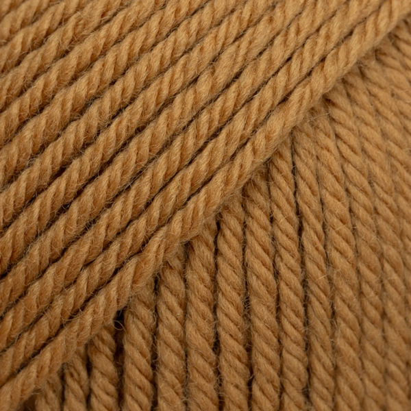 Caramel – Laine DROPS Daisy mérinos extrafine, 50 g / 110 m