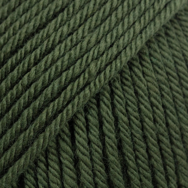 Vert forêt foncé – Laine DROPS Daisy mérinos extrafine, 50 g / 110 m