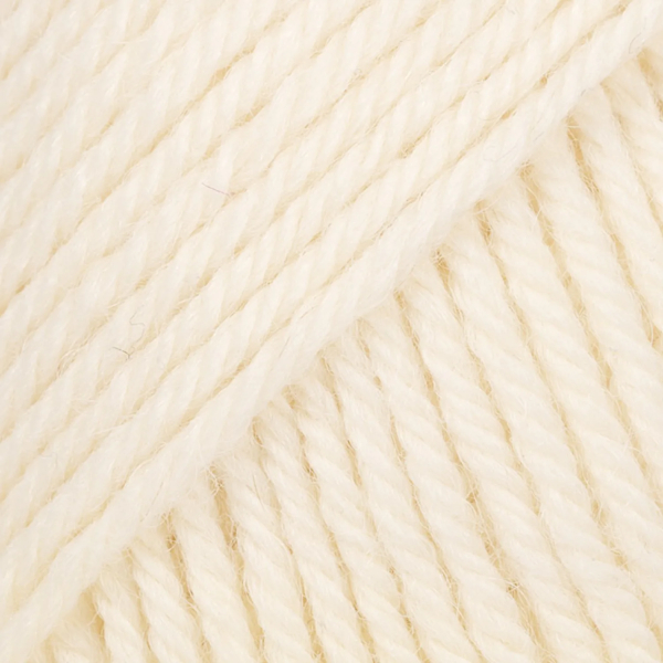 Blanc cassé – Laine DROPS Lima laine et alpaga, 50 g / 100 m
