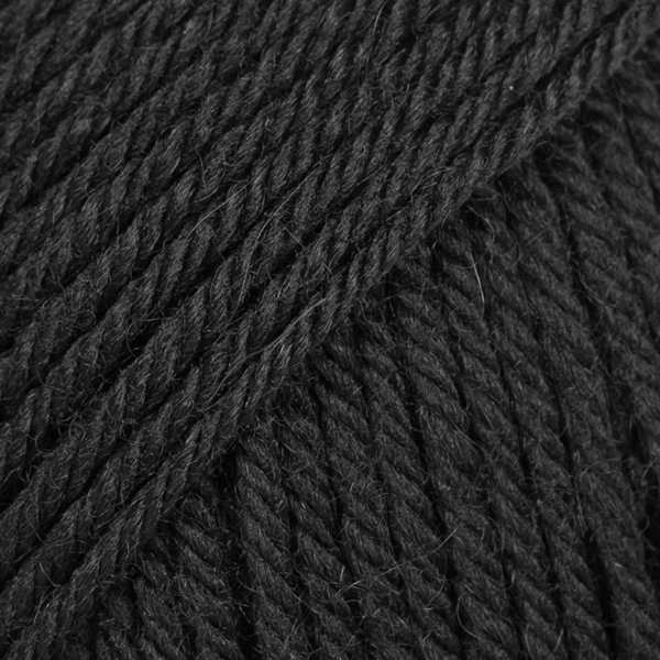 Noir – Laine DROPS Lima laine et alpaga, 50 g / 100 m