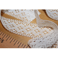 Dentelle Made in France Vintage coloris BLANC