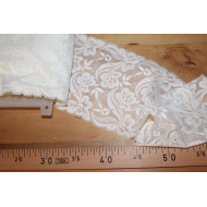 Dentelle Made in France Vintage élastiquée coloris ECRU