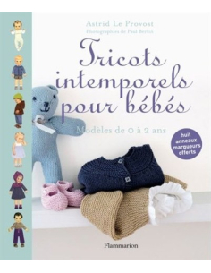 Livre intemporels pour bébé en tricot