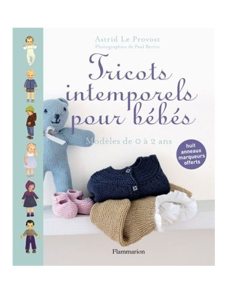 Livre intemporels pour bébé en tricot