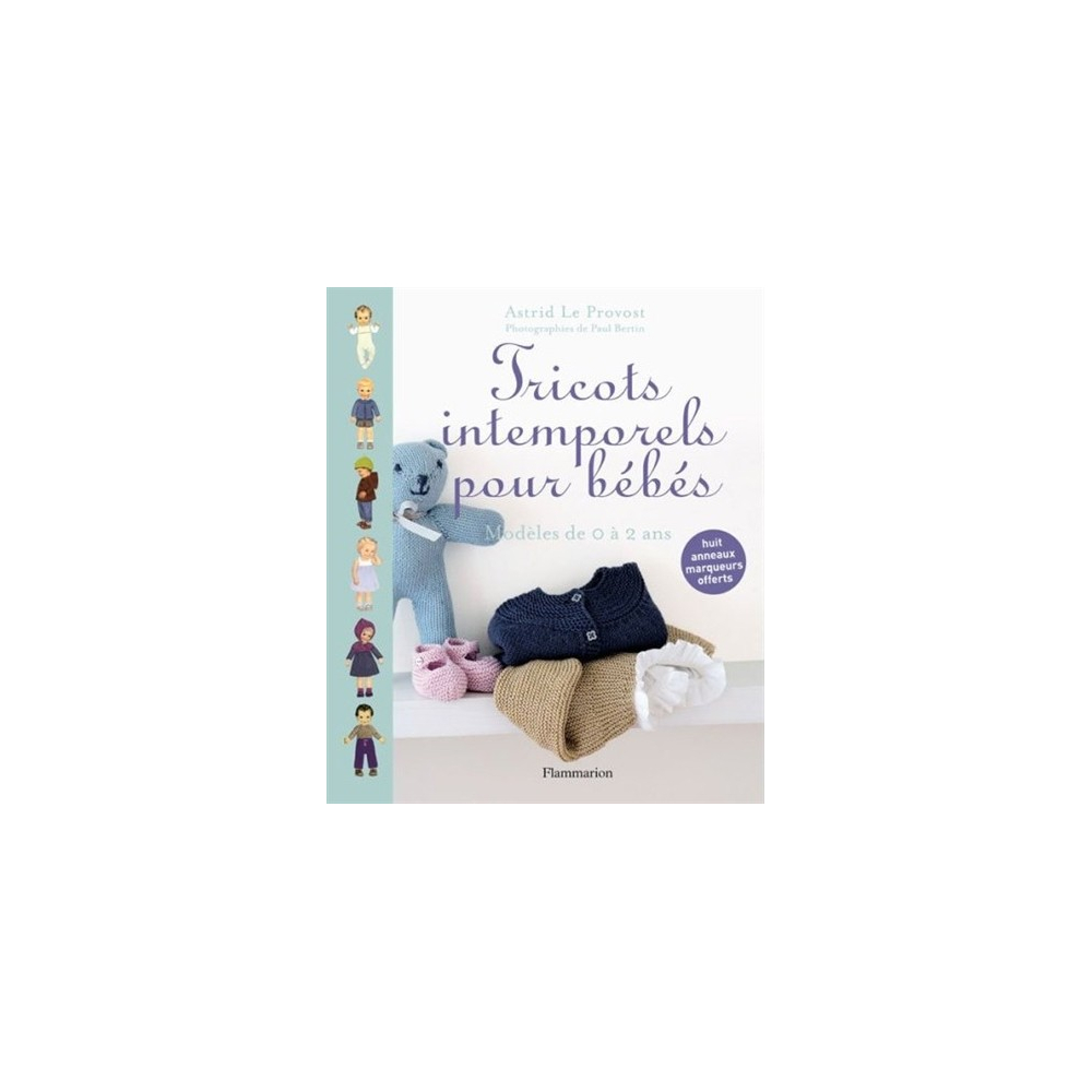 Livre intemporels pour bébé en tricot