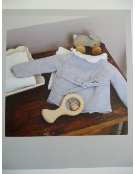 Livre intemporels pour bébé en tricot