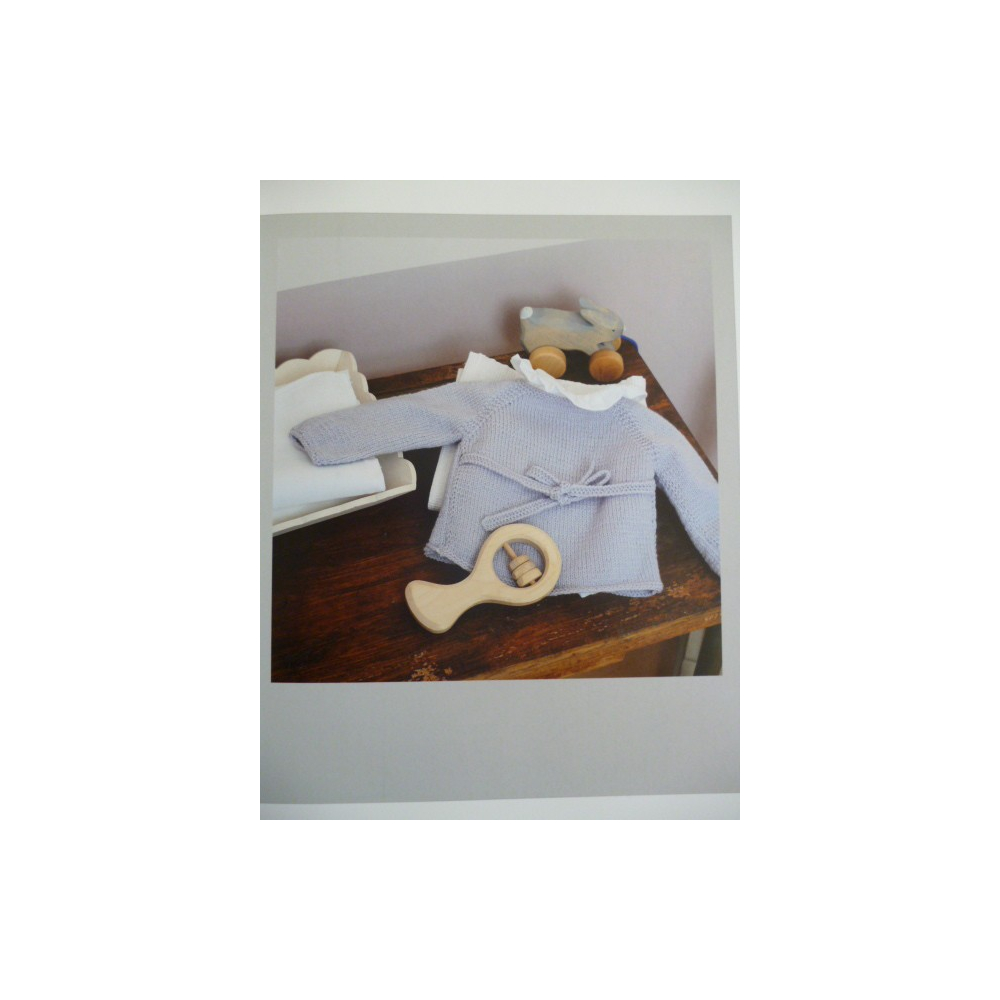 Livre intemporels pour bébé en tricot