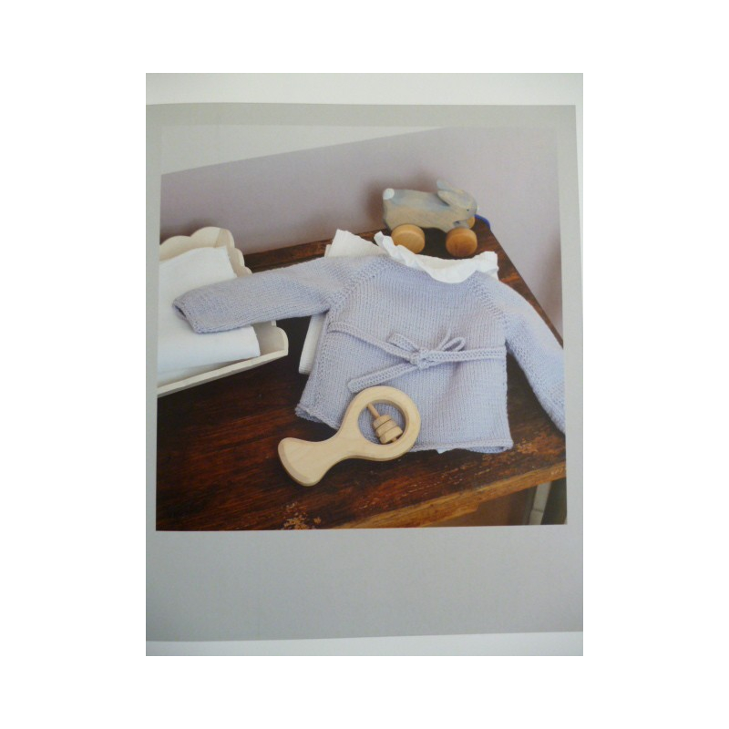 Livre intemporels pour bébé en tricot