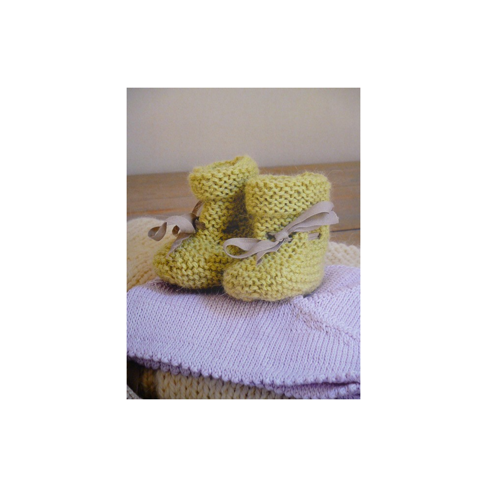 Livre intemporels pour bébé en tricot