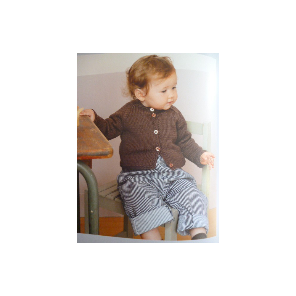 Livre intemporels pour bébé en tricot