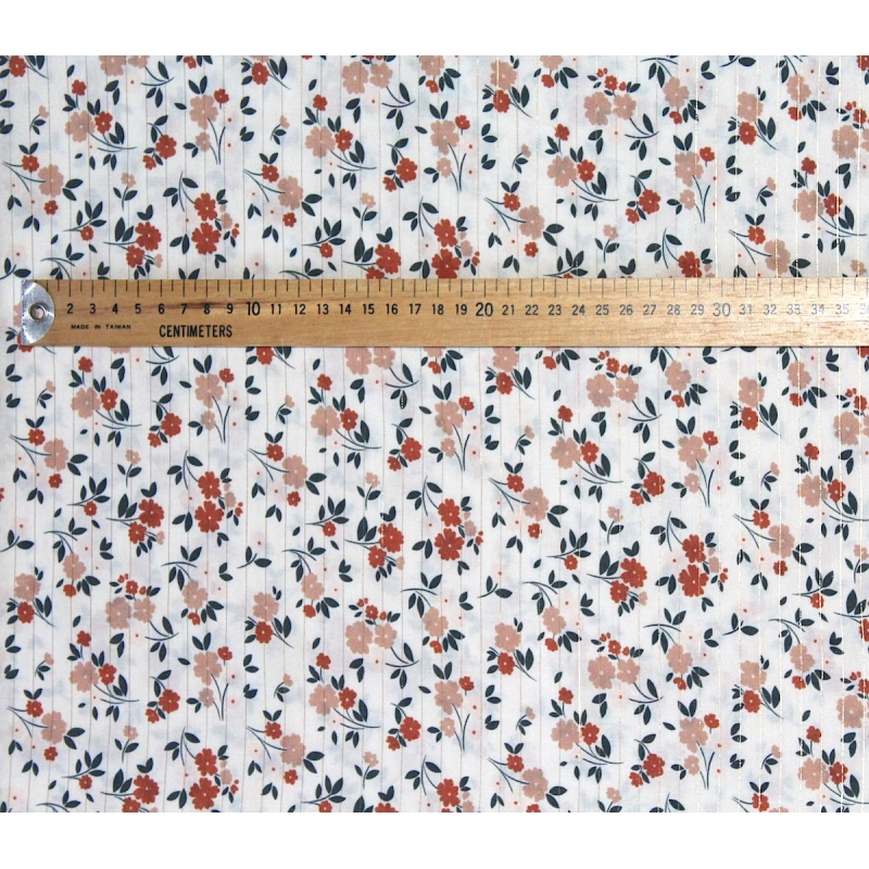 Viscose rayée lurex coloris exclusif By Minimel pour Batikou